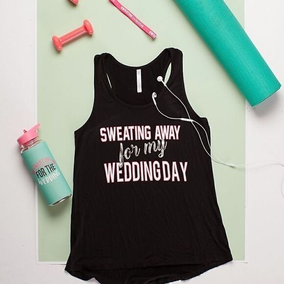 David’s Bridal Wedding Work-Out Tank - M - Picture 2 of 7